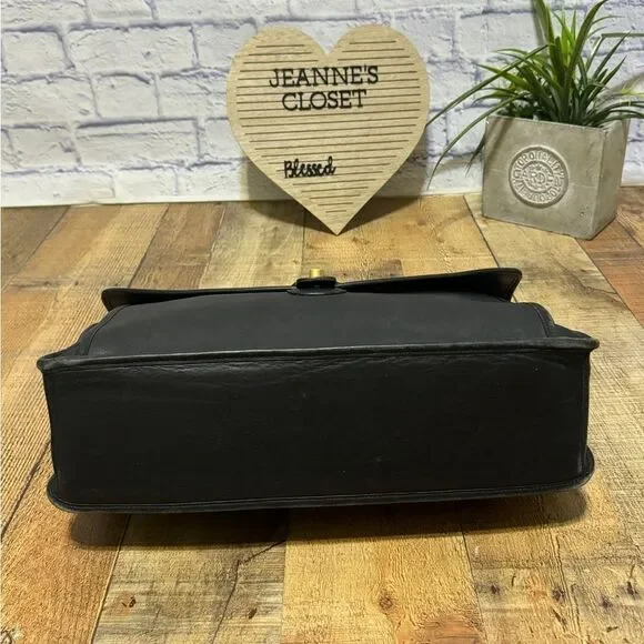 Vintage Coach Beekman 5266 Black Leather Briefcase bag - Picture 3 of 12